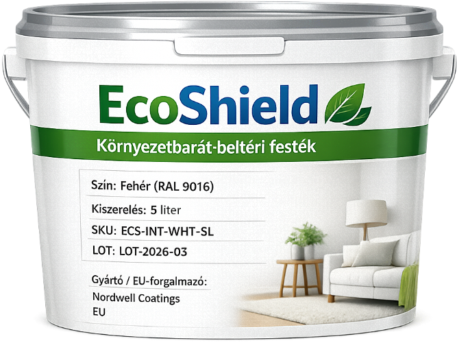 EcoShield Paint – Környezetbarát beltéri festék